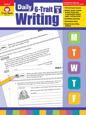 cover image of Daily 6-Trait Writing, Grade 5